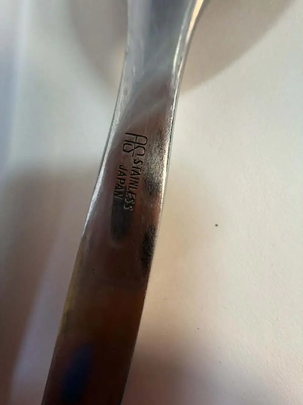 Set of 12 Arthur Salm ASF3 Dynasty Stainless Steel Soup Spoons Japan